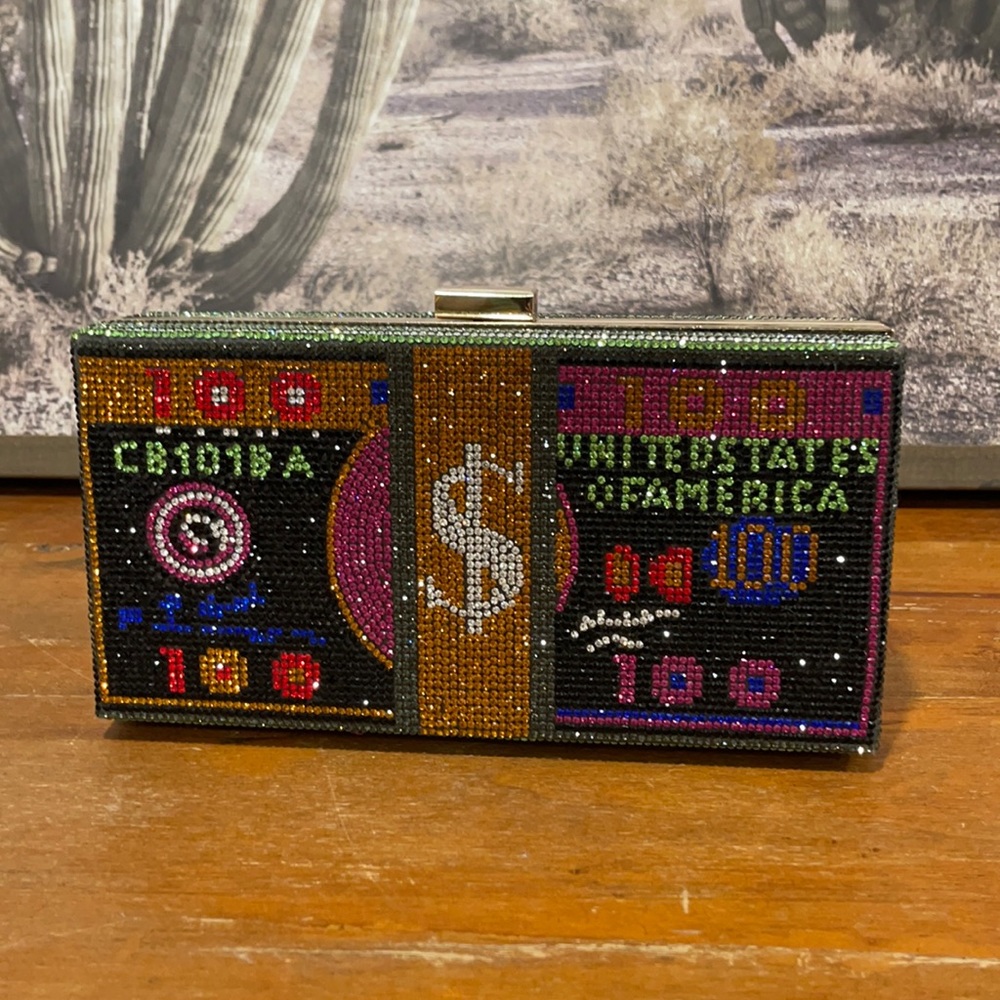 GLITTERY MONEY CLUTCH 💵